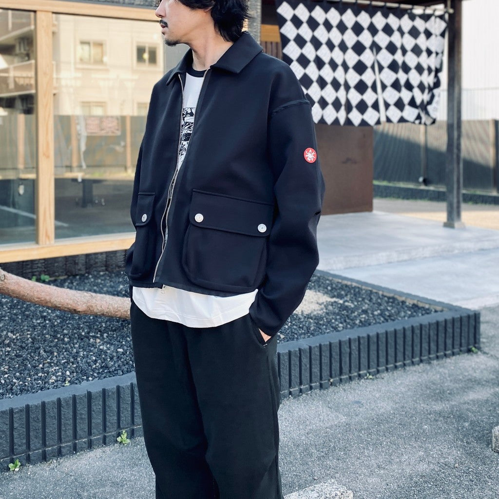 SMOOTH ZIP UP #BLACK [CES29CS16]