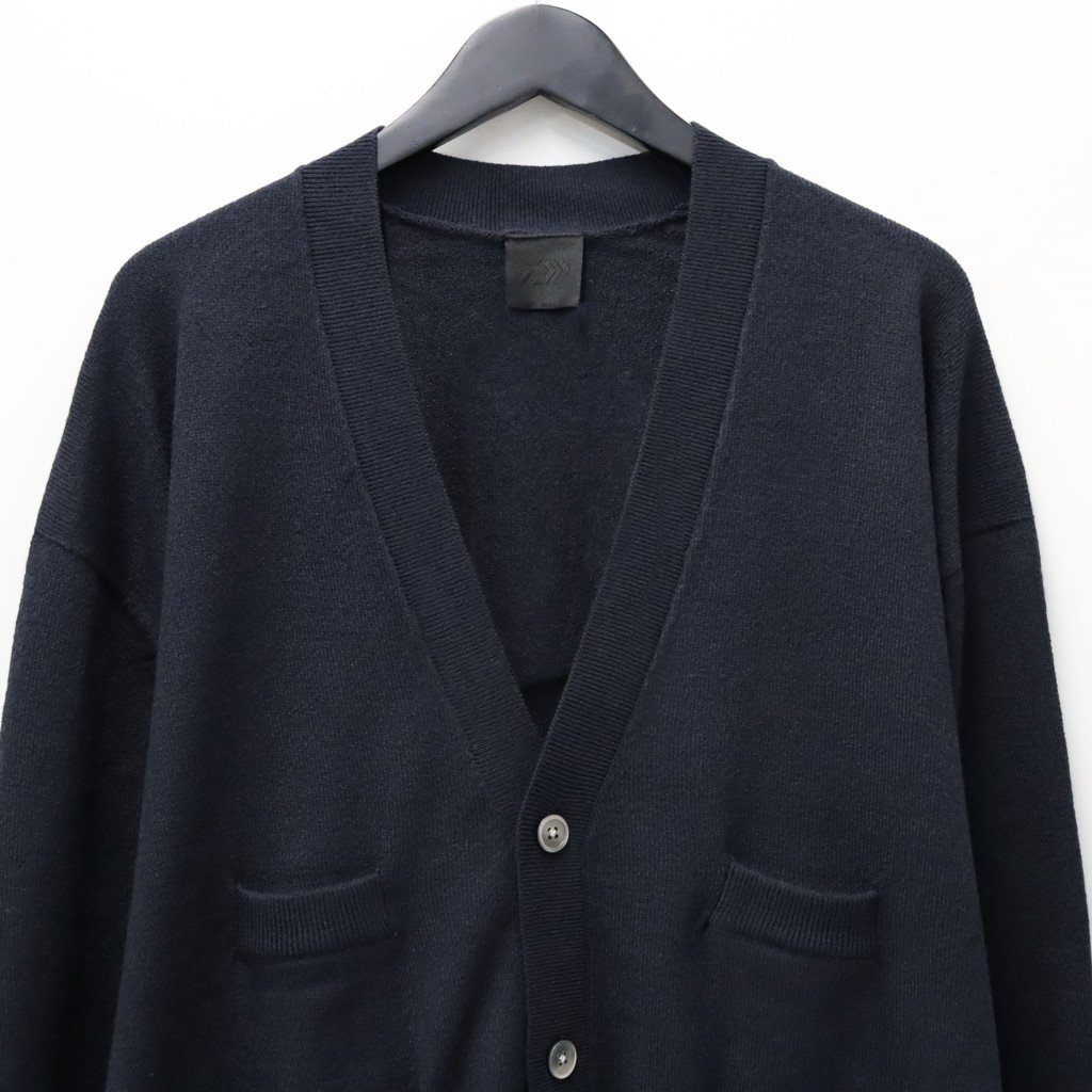 TECH KNIT CARDIGAN Brewed Protein #NAVY [BE-72026W]