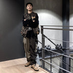 BULLET CAMO REVERSIBLE VEST #MULTI [FW22-JK06]