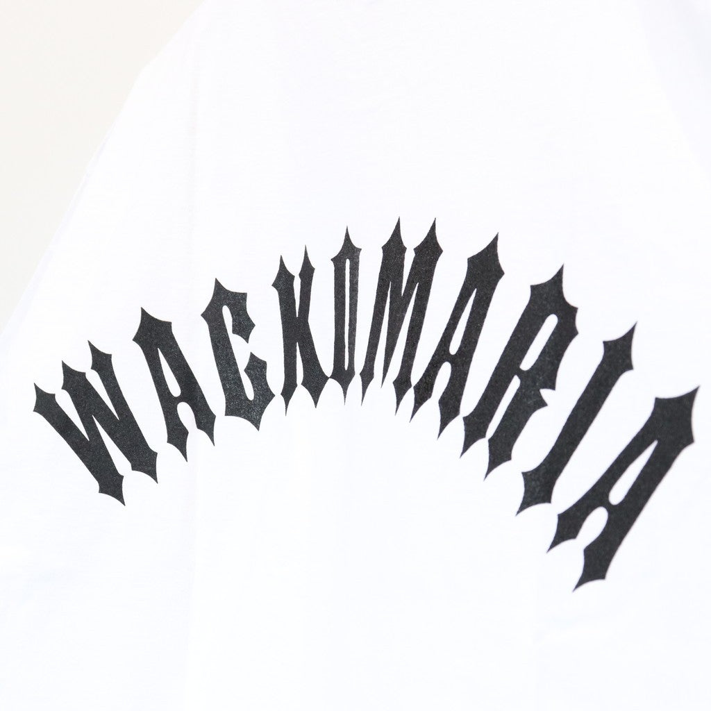 WASHED HEAVY WEIGHT CREW NECK T-SHIRT (TYPE-1) #WHITE [25SS-WMT-WT01]