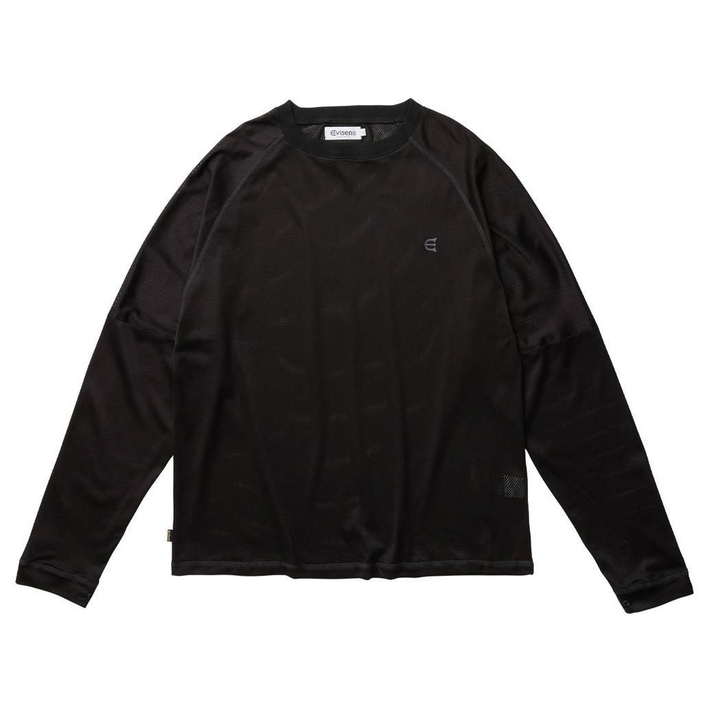 MESH L/S TEE #Black [26SU_T12]