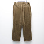 VELOUR BALLOON PANTS #Olive [SS26-B06]