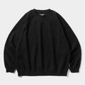 WAFFLE CREW KNIT #Black [SS26-SW03]