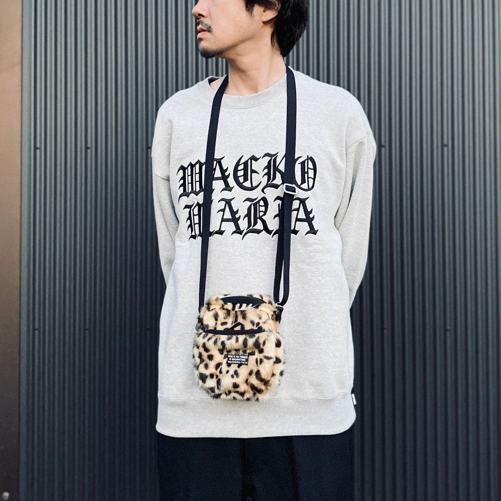 SPEAK EASY | LEOPARD SMALL SHOULDER BAG ( TYPE-3 ) #BEIGE [25FW