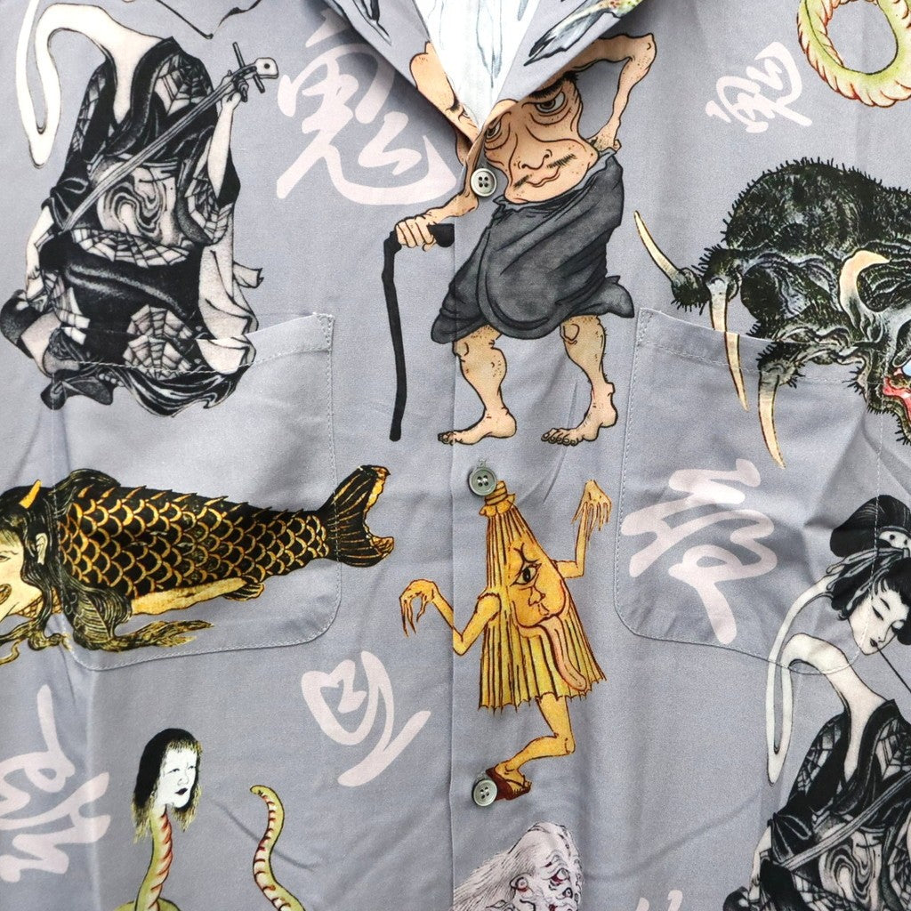 百鬼夜行 shirt L/S #Gray [BV-SH2600230]