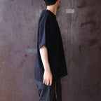 SND1 - Basic Pocket Tee (Ver. Sharp) #Black [GOOPI-26SS-APR-01]