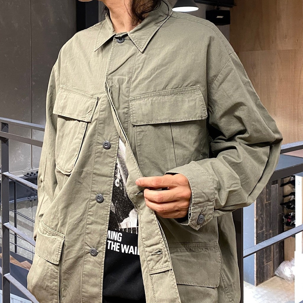 FATIGUE JACKET (TYPE-2) #GRAY [24FWE-WMO-ML03]
