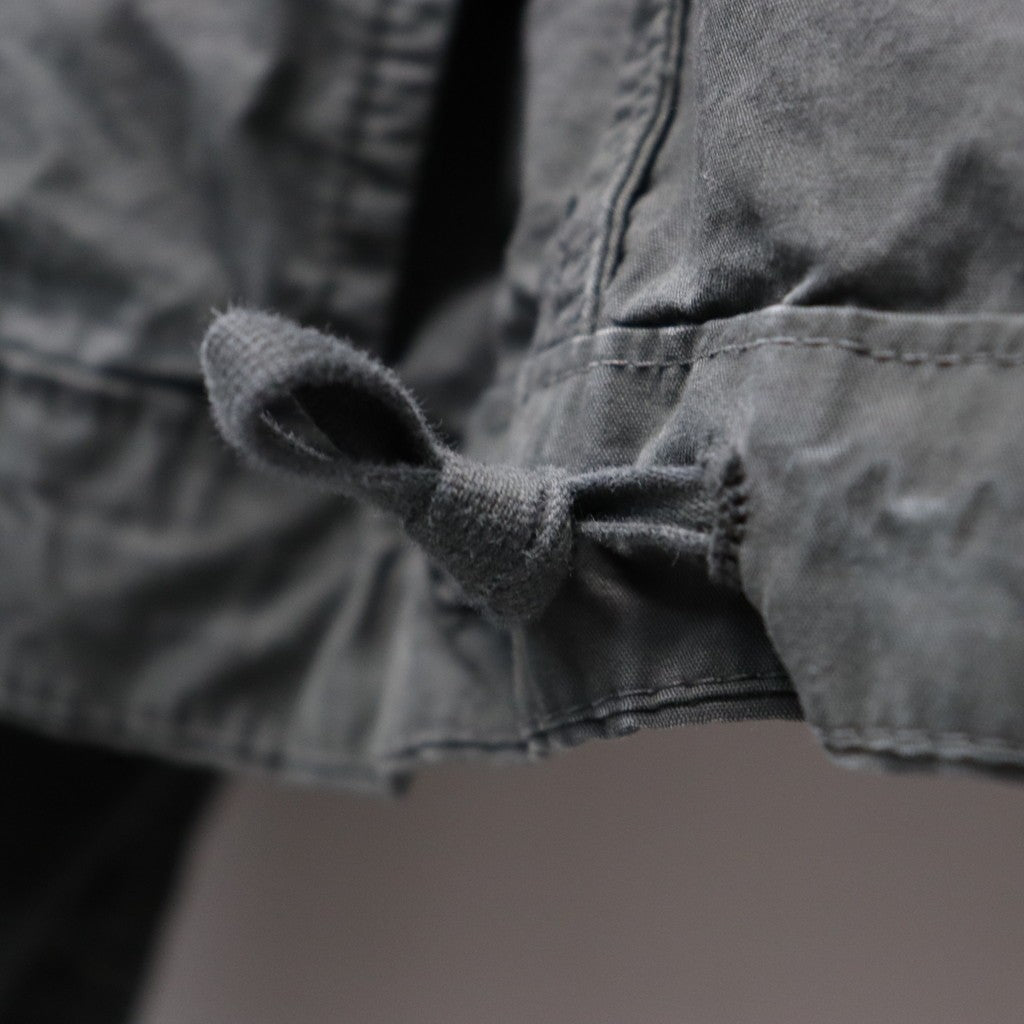 MICRO-REPS HOODED LENS JACKET #BLACK 999 [20CMOW075A]