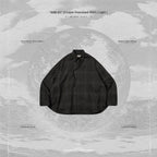 "GSR-01" 雙層寬鬆襯衫（淺色）#午夜 [GOOPI-24AW-SEP-01]