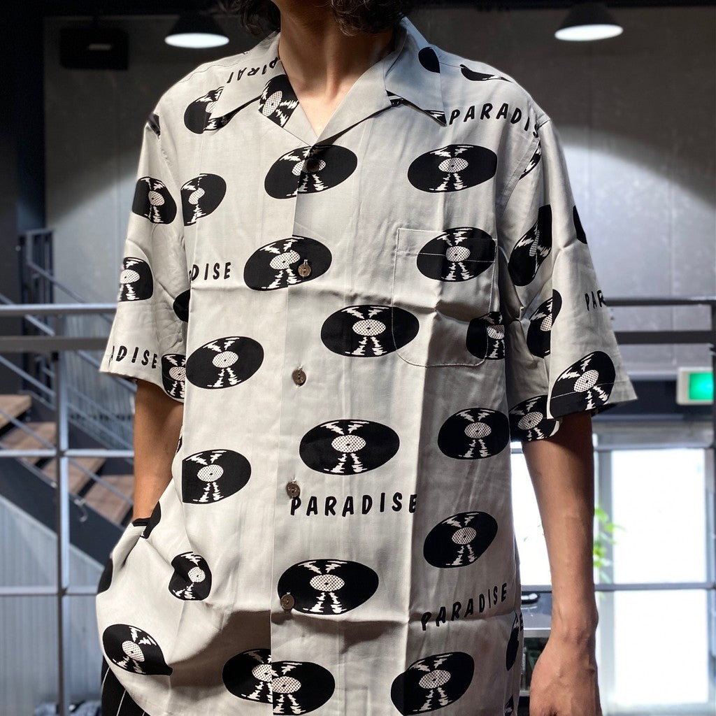 HAWAIIAN SHIRT S/S -TYPE 4- #GRAY [24SS-WMS-HI04]