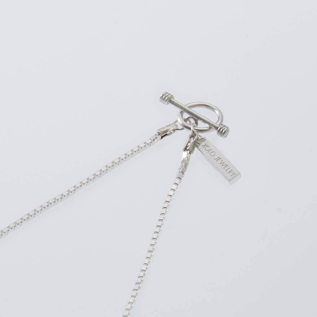 Venetian Link Necklace #SILVER [XON039-60] – cocorozashi
