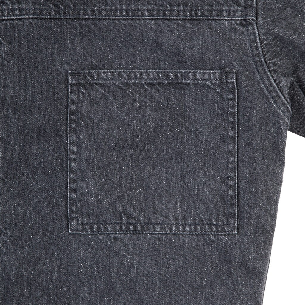 BLACK NEP DENIM TRUCKER JACKET #GREY [CES30JK18]