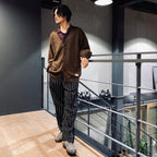 WOLF'S HEAD | ROCKABILLY PANTS -TYPE 3- #BLACK/BLACK [WOLFSHEAD-WM-PT17]