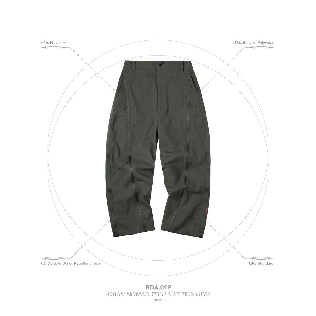 「RDA-01P」 - Urban Nomad Tech Suit Trousers #GRAY [GOOPI-25SS-FEB-02]
