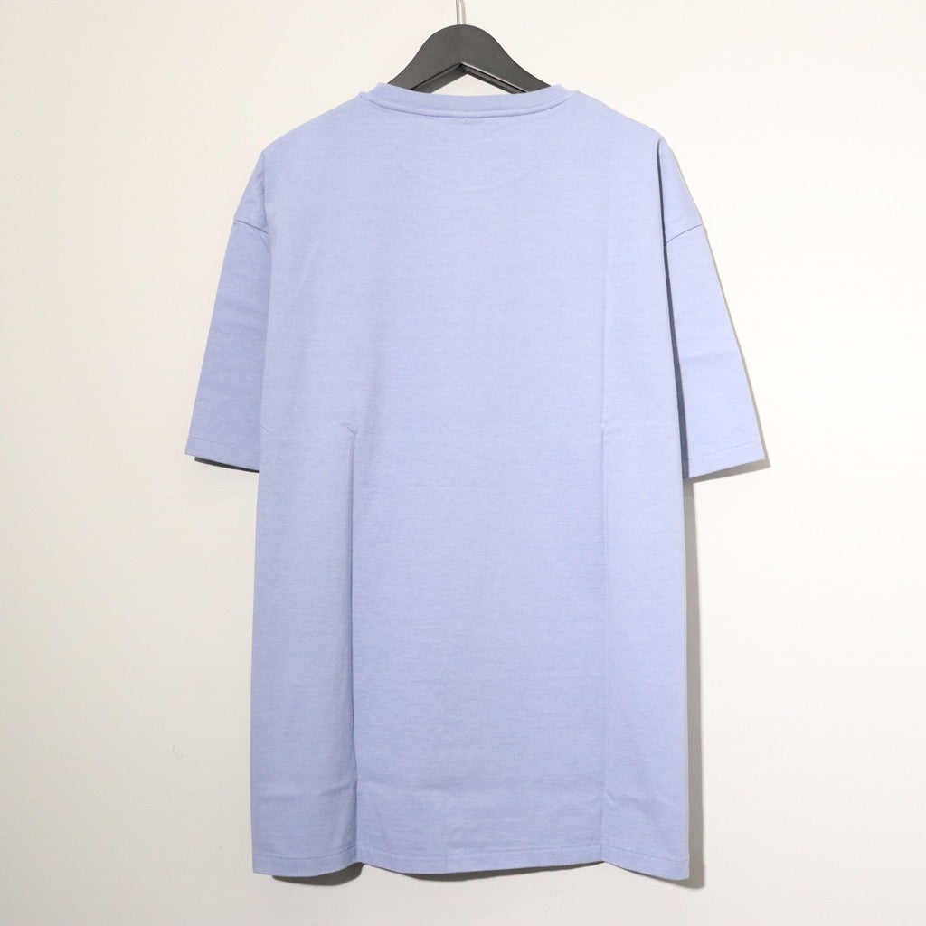 WASHED HEAVY WEIGHT CREW NECK T-SHIRT ( TYPE-1 ) #PURPLE [26SS-WMT-WT02]