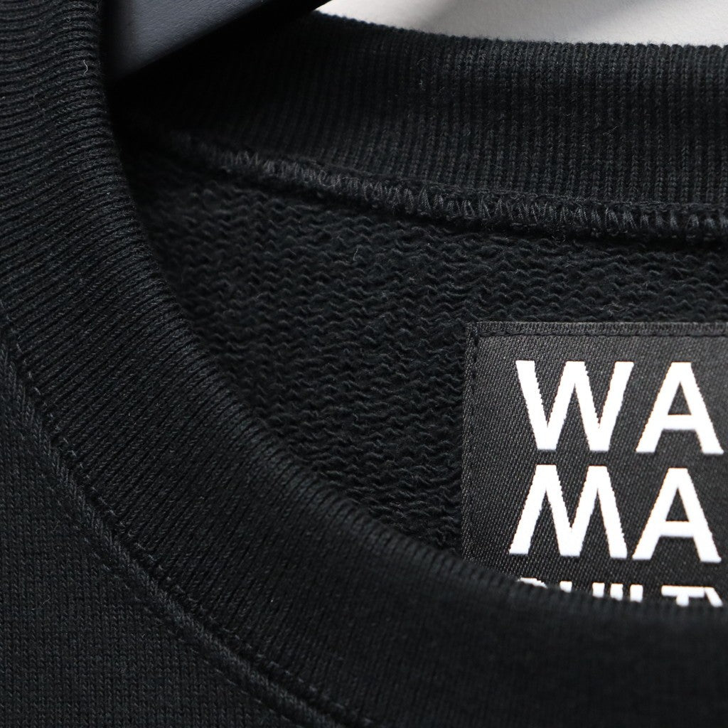 DEATH ROW RECORDS | HEAVY WEIGHT CREW NECK SWEAT SHIRT #BLACK [DEATHROW-WM-SS06]