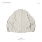 Collar-9 Core Tech 長袖 Polo 衫 #奶油色 [GOOPI-25AW-OCT-03]