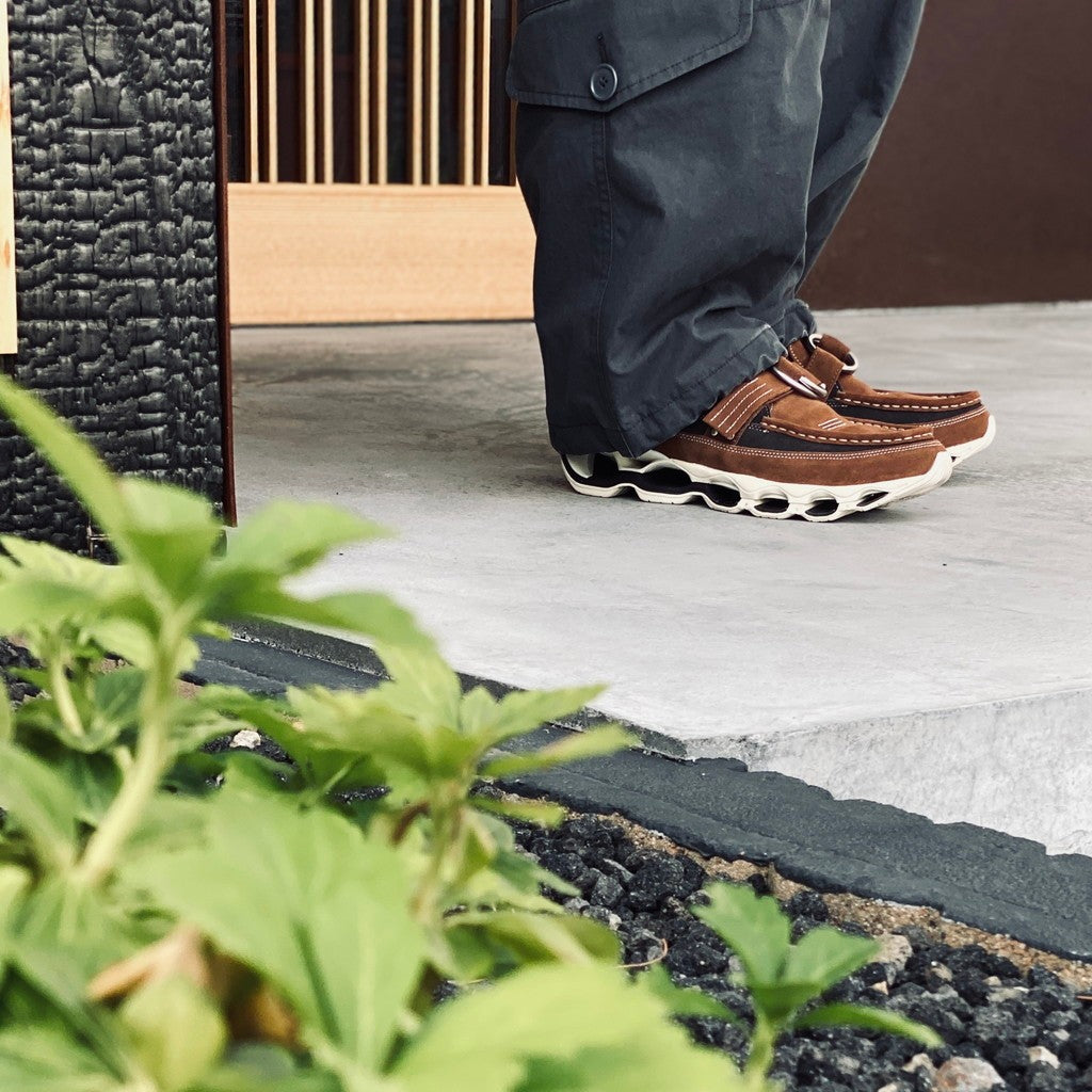 ■抽選応募 【Mens】 WAVE PROPHECY RING MOC SETSUMASA KOBAYASHI #BROWN / OFF WHITE [D1GD261901]