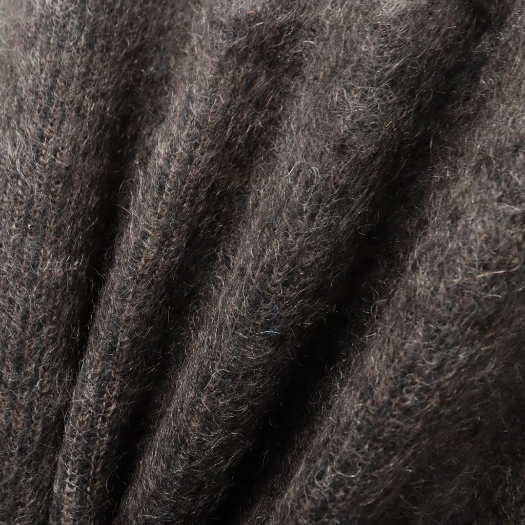 MIX MOHAIR CARDIGAN #BROWN [26FW-WMK-KN04]