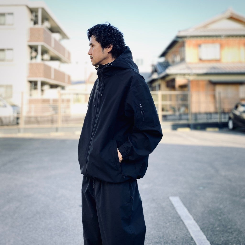 3LAYER WIND BREAKER JACKET #BLACK [HOD25AW3LWB]