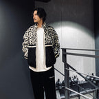 LEOPARD BOA TRACK JACKET #OFFWHITE [23FW-WMO-TJ01]