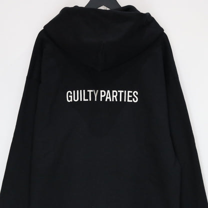 HEAVY WEIGHT FULL ZIP HOODED SWEAT SHIRT #BLACK [25SSE-WMC-SS01]