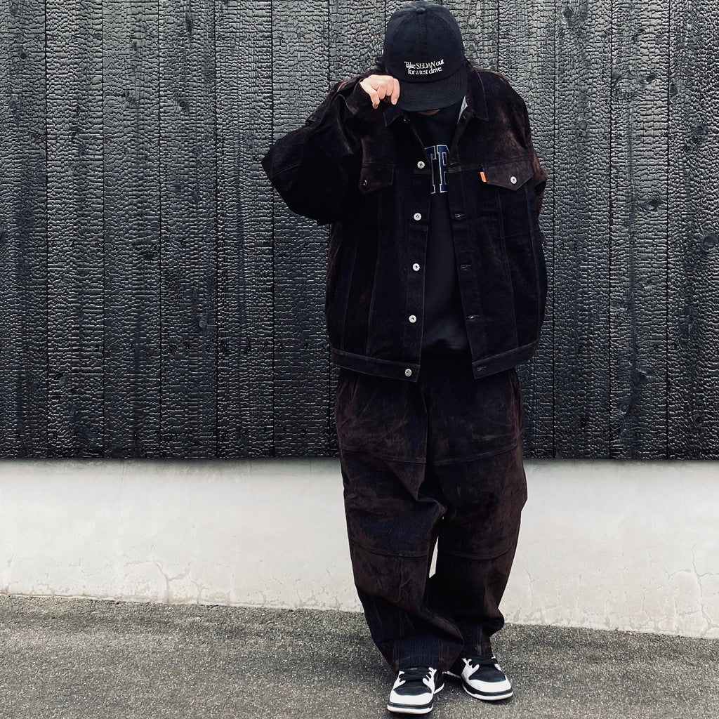 FLOCKY DENIM JAKCET #Navy [FW26-JK11]