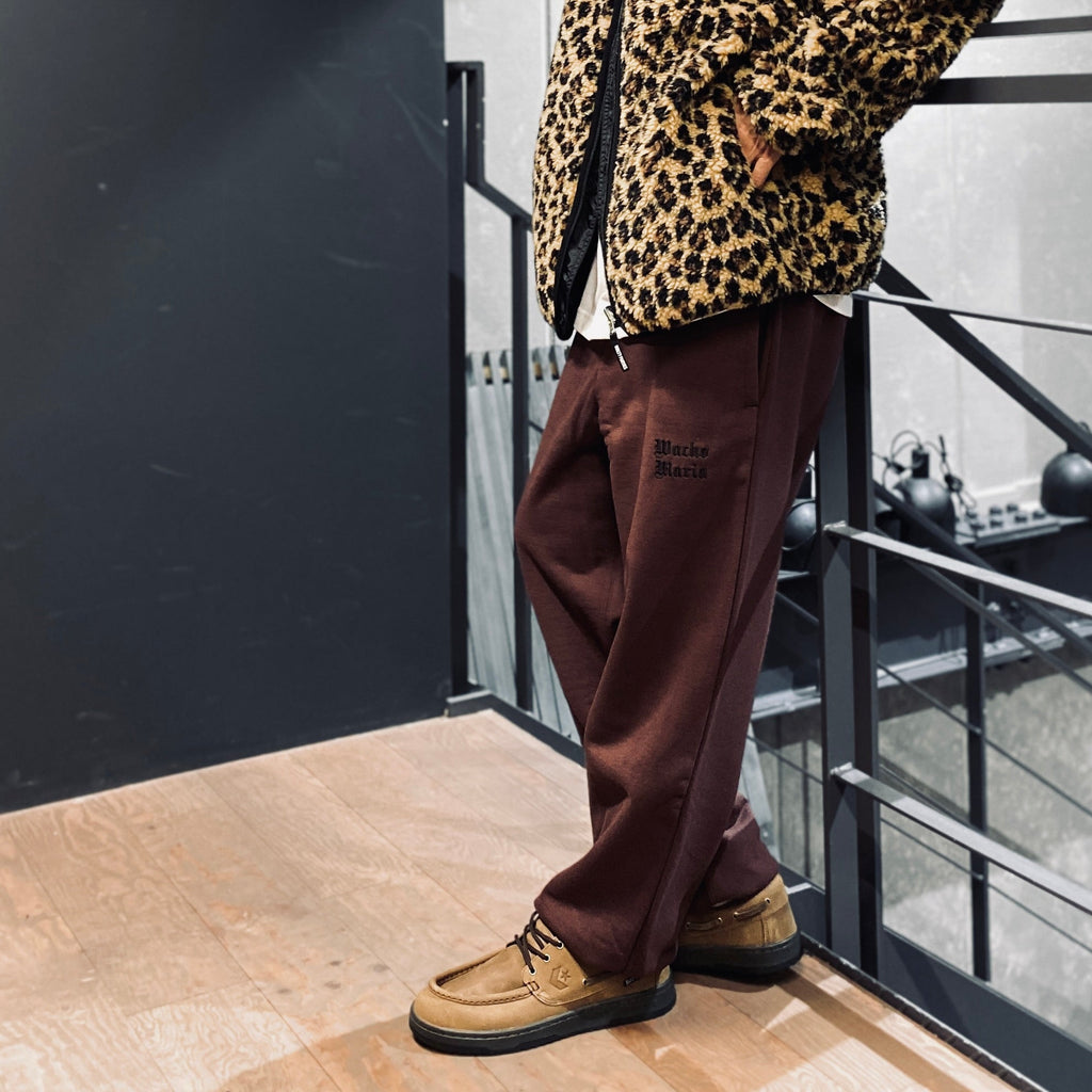 if_HEAVY WEIGHT SWEAT PANTS #BURGUNDY [23SS-WMC-SP01]