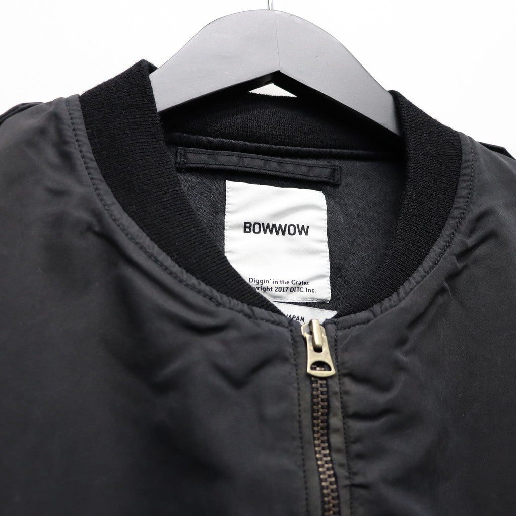 L-2B FLIGHT JACKET AGED #AGED BLACK [BW252-L2FJ]