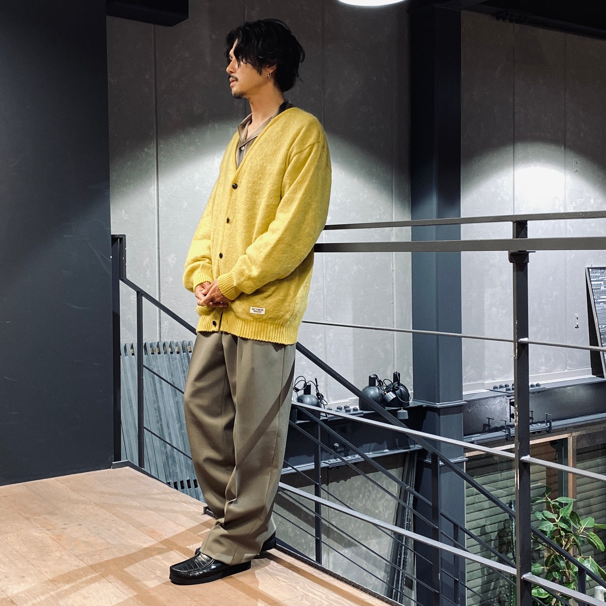 DOUBLE PLEATED TROUSERS #GRAY [23FW-WMP-TR06]