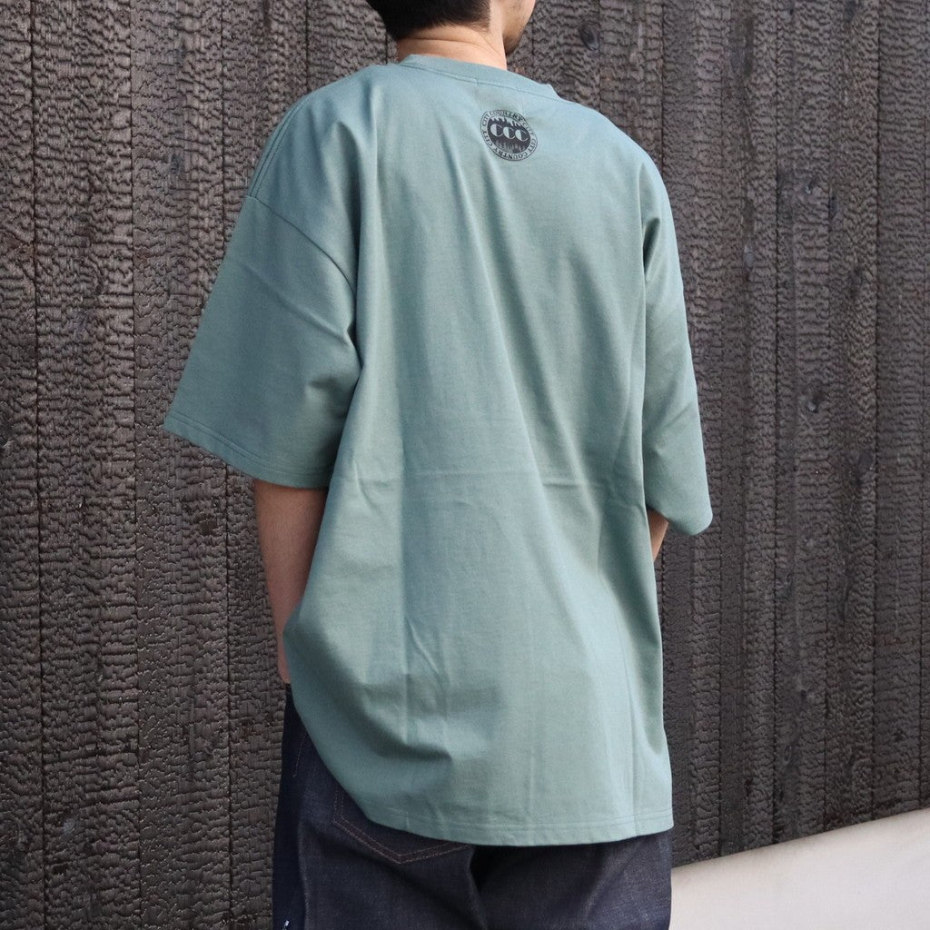 COTTON T-SHIRT_CITY LIGHTS #GREEN [CCC-261T003]