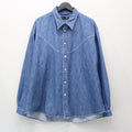 BRIGHT DENIM SHIRTS #USED WASH [S2621102]
