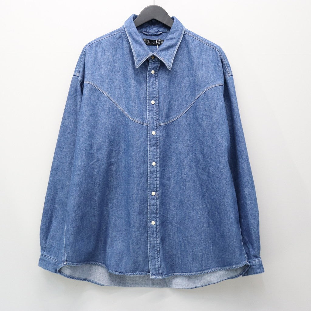 BRIGHT DENIM SHIRTS #USED WASH [S2621102]