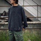 黑色高領運動衫 [GH5F006]