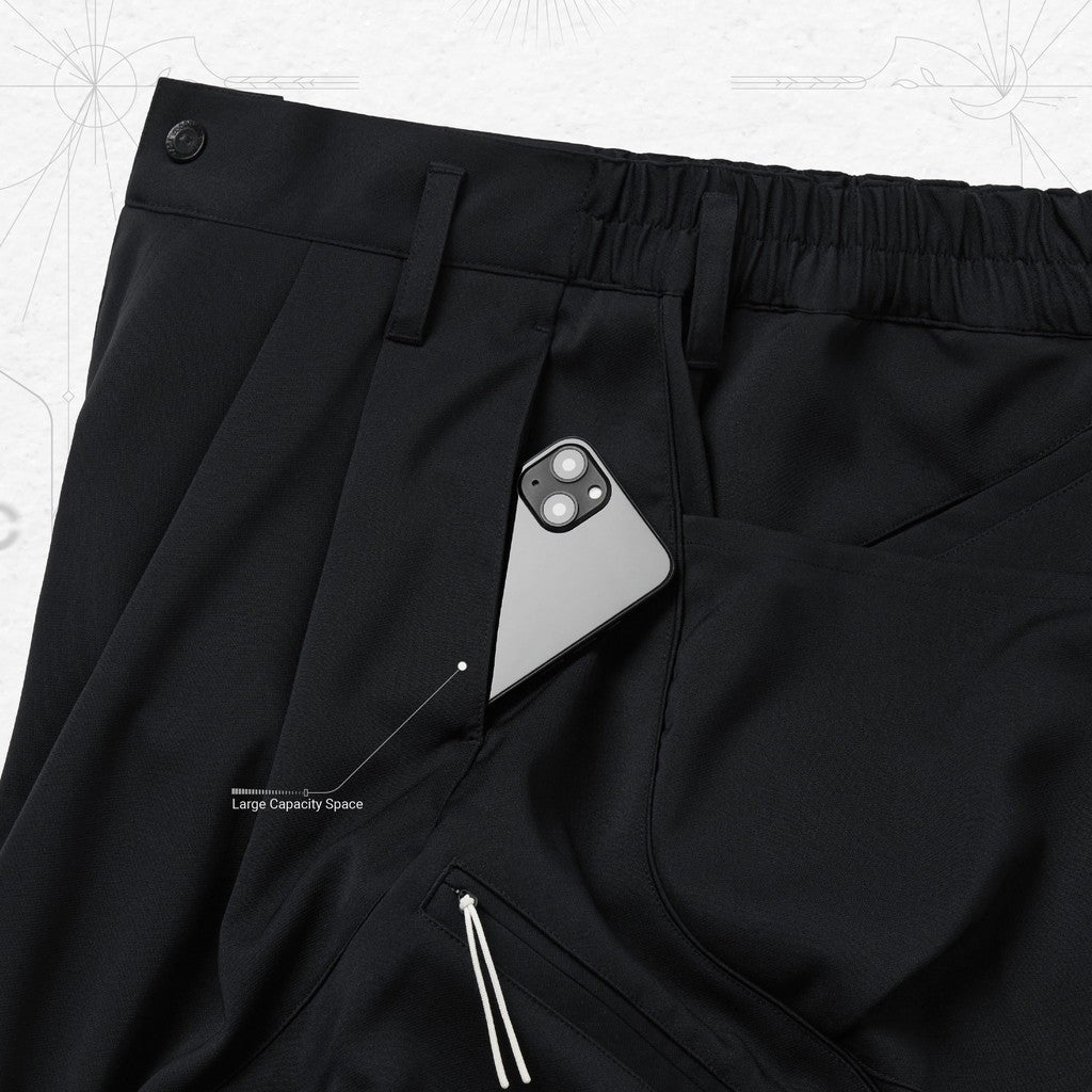 P01-M 「Asymptotic」 Utility Shorts #SHADOW [GOOPI-24SS-APR-01]