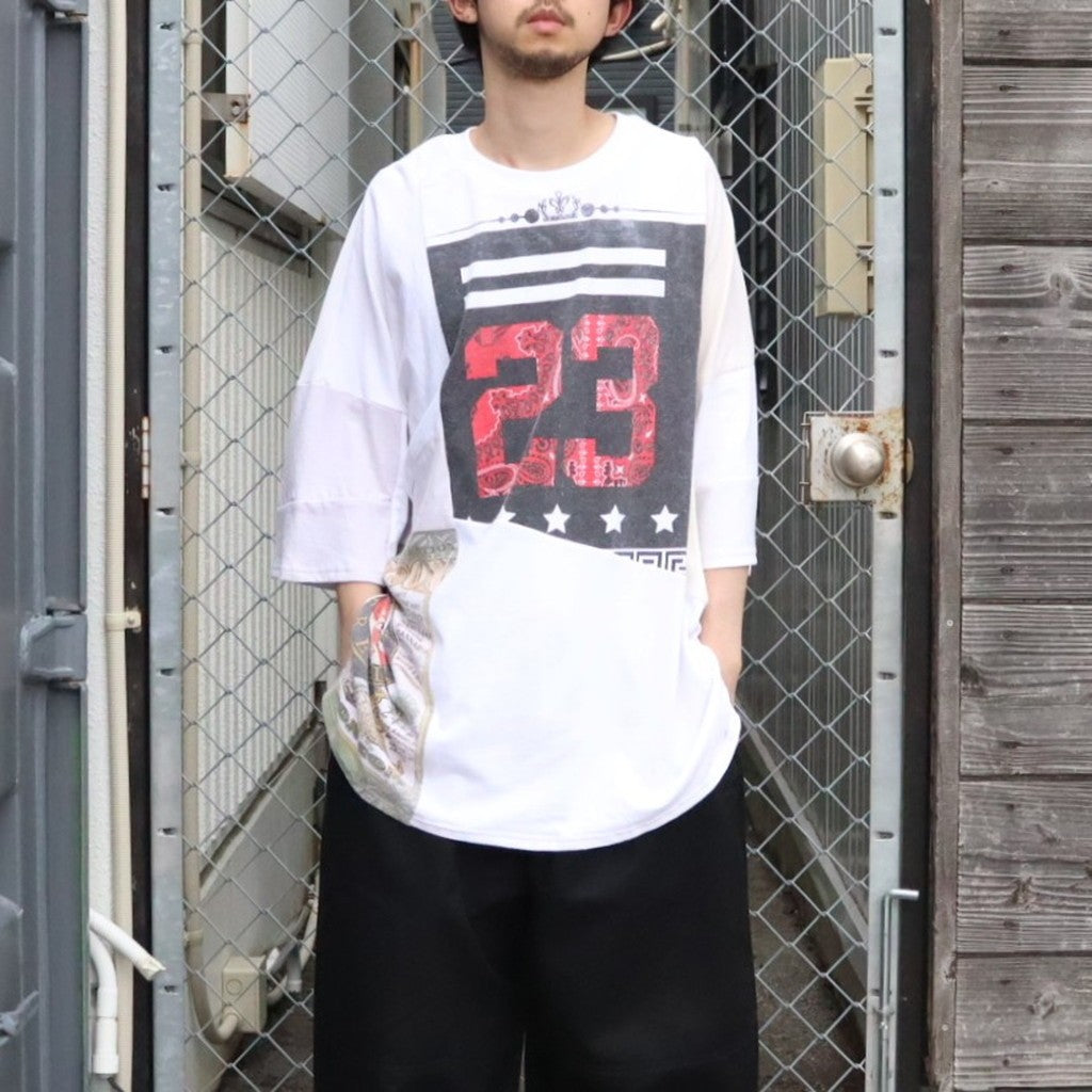 PUZZLE TEE C #WHITE [C2647909C]