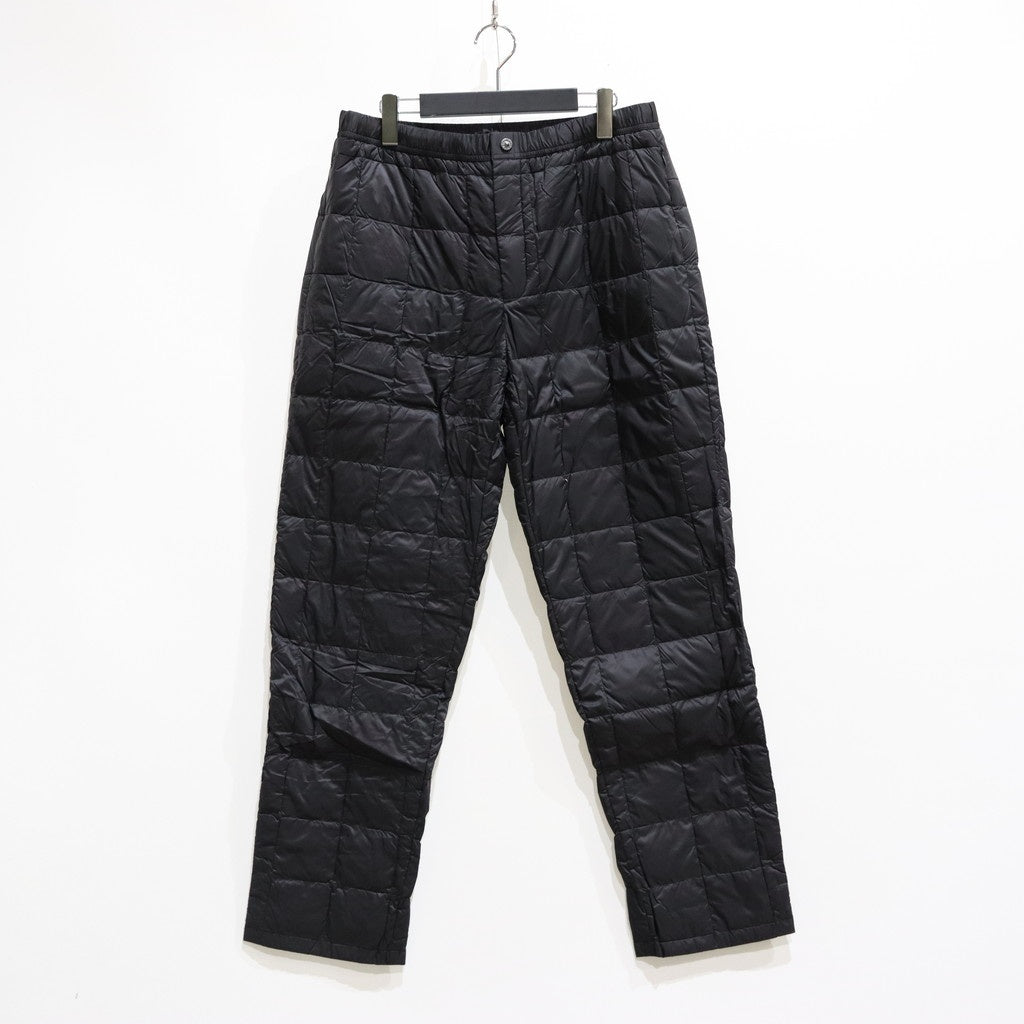 REGULAR STRAIGHT DOWN PANTS #BLACK [TAION-131RS]