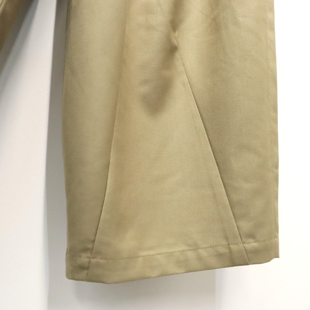 BAGGY SLACKS #Khaki [FW26-B11]