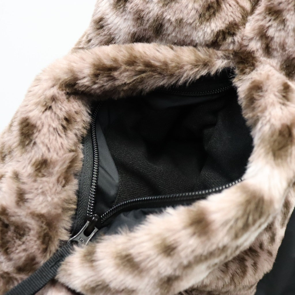 WILD THINGS | LEOPARD FUR HAPPY VEST ( TYPE-2 ) #L-PINK [26FW-WMO-WT06]