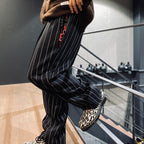 WOLF'S HEAD | ROCKABILLY PANTS -TYPE 3- #BLACK/BLACK [WOLFSHEAD-WM-PT17]