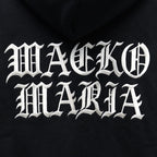 HEAVY WEIGHT FULL ZIP HOODED SWEAT SHIRT ( TYPE-2 ) #BLACK [25FW-WMC-SS02]