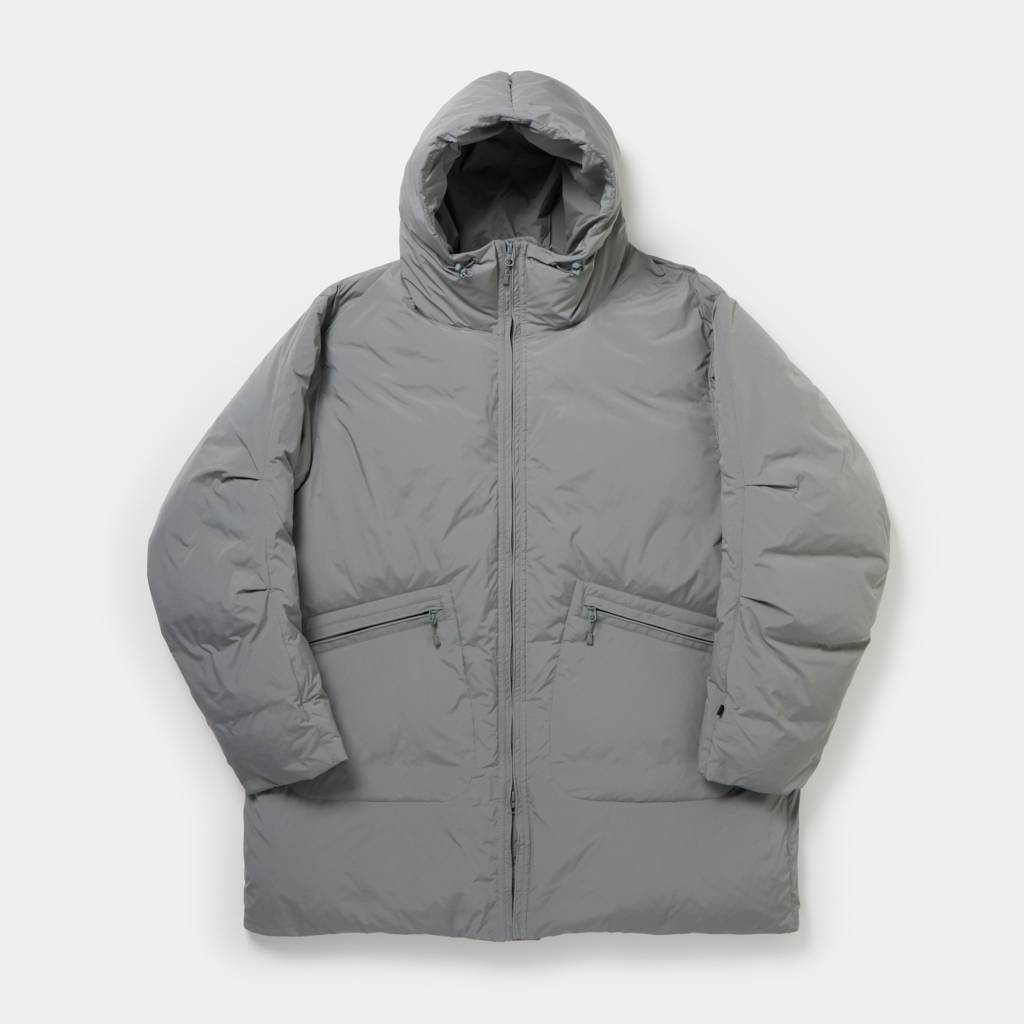 TECH 2WAY CADET DOWN PARKA #GRAY [BW-42025W]