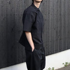 LIGHT WEIGHT DIMENSIONAL SHIRT #BLACK [FST02261U0002]