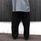 P1-T Black Pants-Tapered #Black [GOOPI-26SS-JUL-03]
