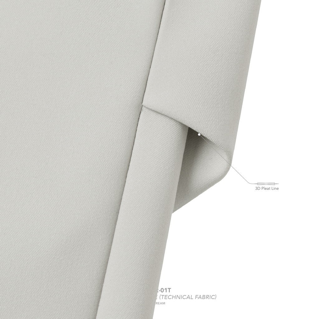 "WR-01T" 全新科技T卹（防水）#奶油色 [GOOPI-25SS-APR-01]