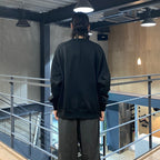 科技運動衫，自由袖款 #黑色 [BE-51024W]