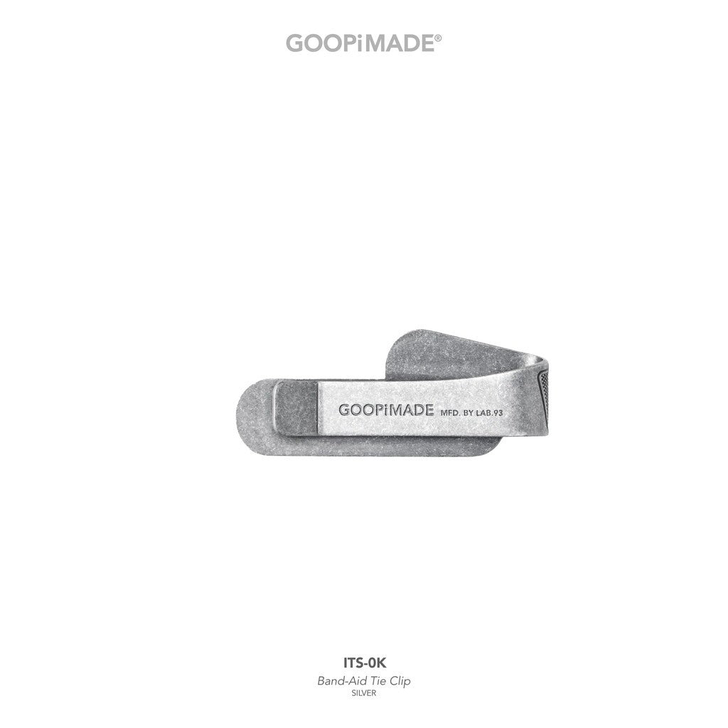 ITS-0K Band-Aid Tie Clip #Silver [GOOPI-26SS-MAY-03]
