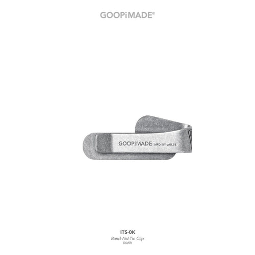 ITS-0K Band-Aid Tie Clip #Silver [GOOPI-26SS-MAY-03]