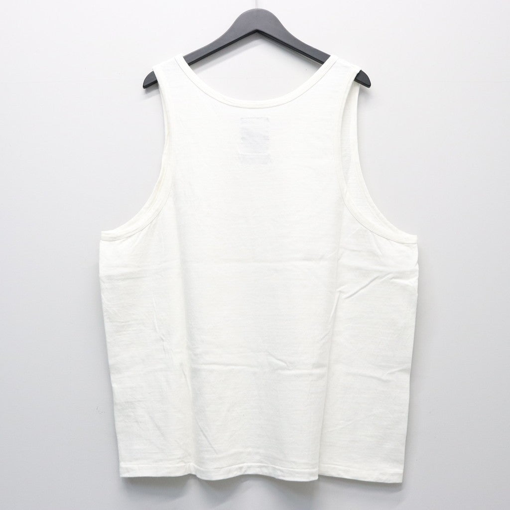 8812 TANKTOP #88/12 WHITE [BW-8TT] - cocorozashi 三重県四日市市の