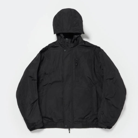 TECH TACTICAL MOUNTAIN PARKA #BLACK [BJ-60024W]